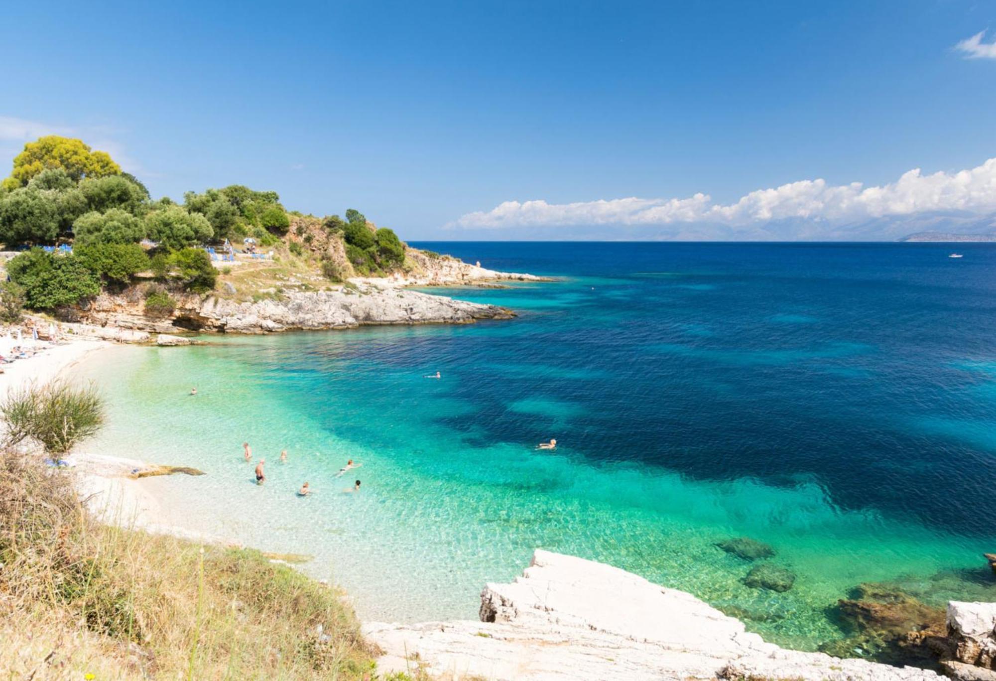 Kassiopi Piazza Suites Экстерьер фото